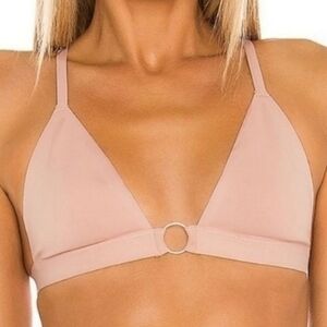 Free People Oh Scuba Neoprene Bralette Antique Shell XL